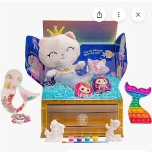 Mermaid Gift Set with Colorful Toys & Crafts!